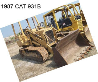 1987 CAT 931B