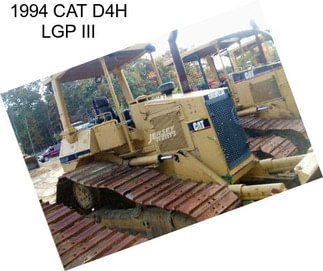 1994 CAT D4H LGP III