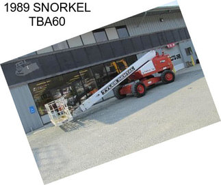 1989 SNORKEL TBA60