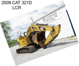 2009 CAT 321D LCR