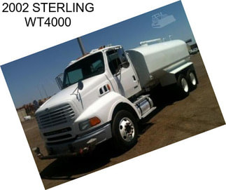 2002 STERLING WT4000