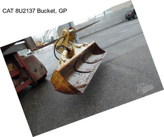 CAT 8U2137 Bucket, GP