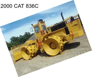 2000 CAT 836C