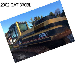 2002 CAT 330BL