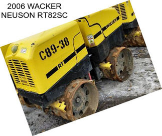 2006 WACKER NEUSON RT82SC