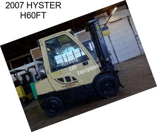 2007 HYSTER H60FT