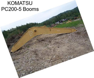 KOMATSU PC200-5 Booms