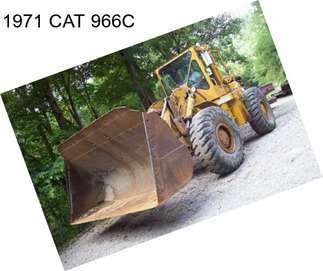 1971 CAT 966C