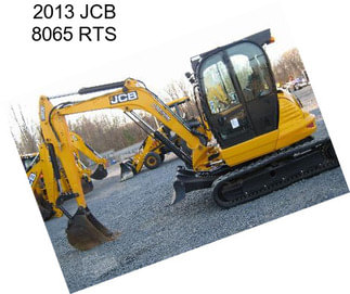 2013 JCB 8065 RTS