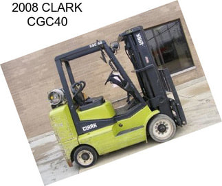 2008 CLARK CGC40