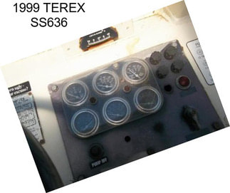 1999 TEREX SS636