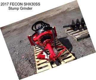 2017 FECON SHX30SS Stump Grinder