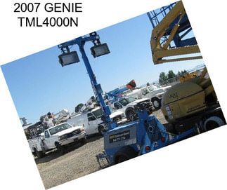 2007 GENIE TML4000N