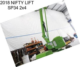 2018 NIFTY LIFT SP34 2x4