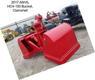 2017 ANVIL HC4-150 Bucket, Clamshell