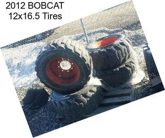 2012 BOBCAT 12x16.5 Tires