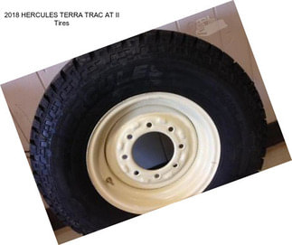 2018 HERCULES TERRA TRAC AT II Tires