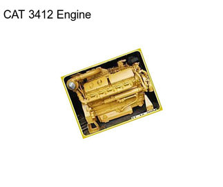 CAT 3412 Engine