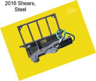 2016 Shears, Steel