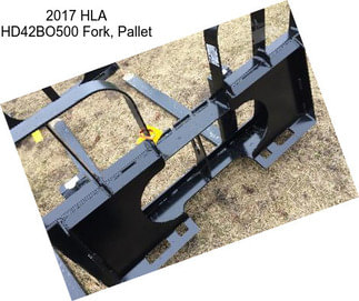 2017 HLA HD42BO500 Fork, Pallet