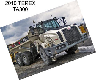 2010 TEREX TA300