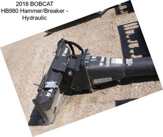 2018 BOBCAT HB980 Hammer/Breaker - Hydraulic