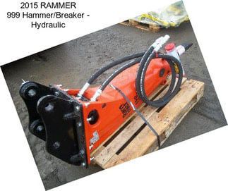 2015 RAMMER 999 Hammer/Breaker - Hydraulic