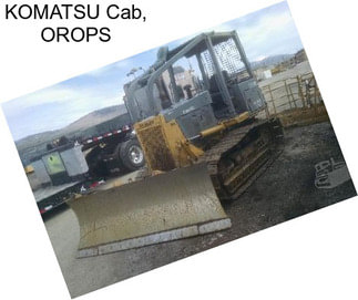 KOMATSU Cab, OROPS