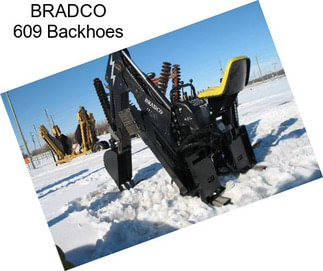 BRADCO 609 Backhoes