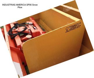 INDUSTRIAS AMERICA SP06 Snow Plow