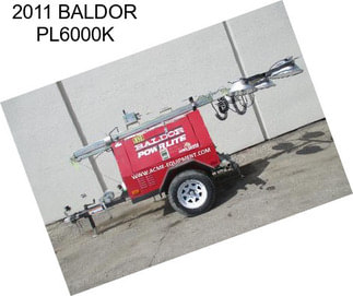 2011 BALDOR PL6000K