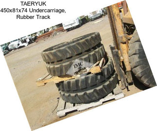 TAERYUK 450x81x74 Undercarriage, Rubber Track