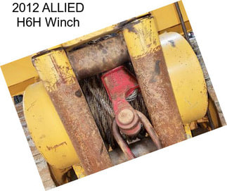 2012 ALLIED H6H Winch