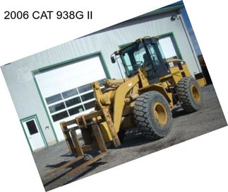 2006 CAT 938G II