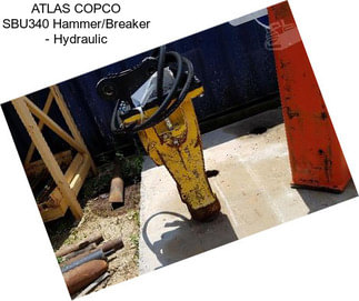 ATLAS COPCO SBU340 Hammer/Breaker - Hydraulic
