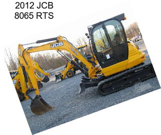 2012 JCB 8065 RTS