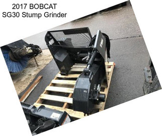 2017 BOBCAT SG30 Stump Grinder