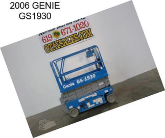 2006 GENIE GS1930