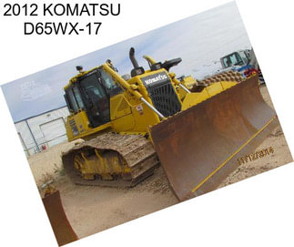 2012 KOMATSU D65WX-17