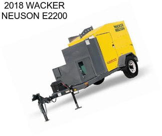 2018 WACKER NEUSON E2200