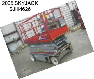 2005 SKYJACK SJIII4626