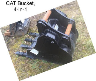 CAT Bucket, 4-in-1