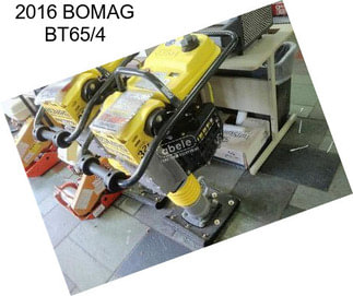 2016 BOMAG BT65/4