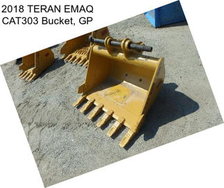 2018 TERAN EMAQ CAT303 Bucket, GP