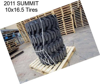 2011 SUMMIT 10x16.5 Tires