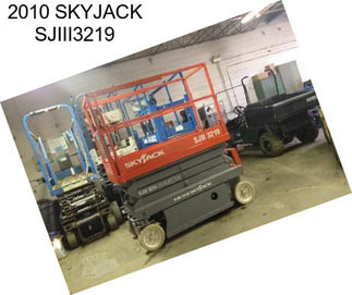 2010 SKYJACK SJIII3219