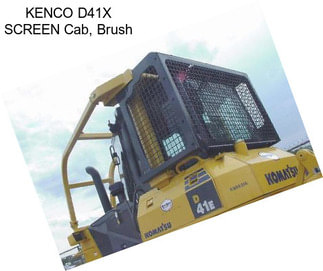 KENCO D41X SCREEN Cab, Brush