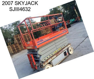 2007 SKYJACK SJIII4632