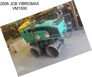 2006 JCB VIBROMAX VM1500