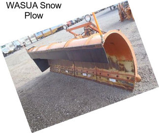 WASUA Snow Plow